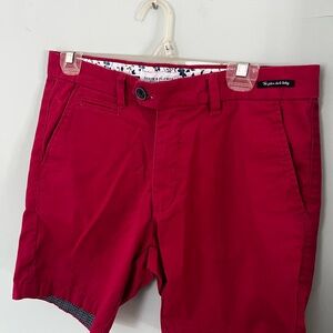Red Men's Shorts